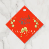 Zeer vrolijk kerstcadeau Label (Voorkant)