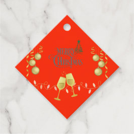 Zeer vrolijk kerstcadeau Label