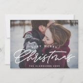 Zeer vrolijk kerstkaart (Voorkant)