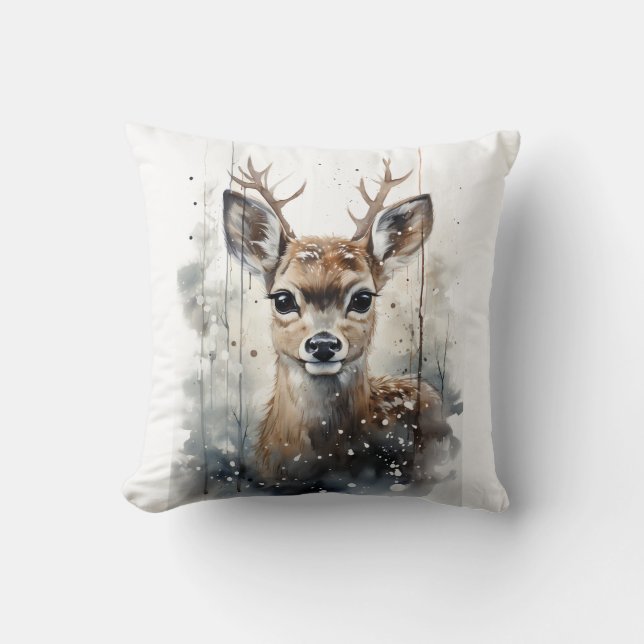 zeer  Vrolijk Kerstkussen Kussen (Voorkant)