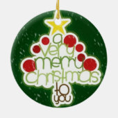 Zeer Vrolijk Ornament (Achterkant)