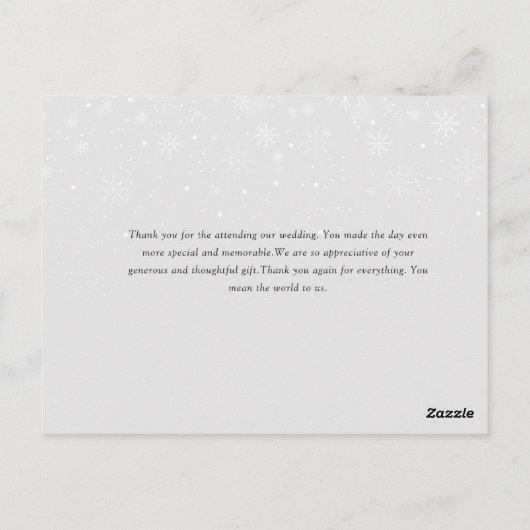 Zeer vrolijke aankondiging van de feestdag briefkaart (Achterkant)