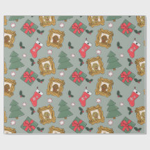 Zeer Vrolijke Doodles Kerst Inpakpapier