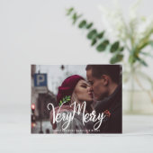 Zeer vrolijke feestdagen elegant (Staand voorkant)