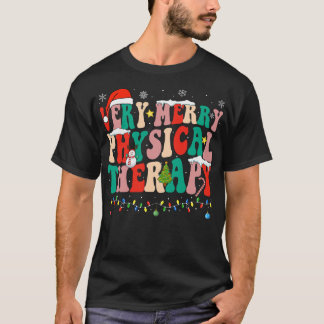 Zeer vrolijke fysiotherapie fysiotherapeut FT T-shirt