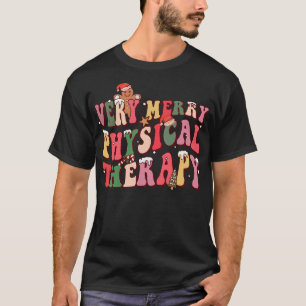 Zeer vrolijke fysiotherapie fysiotherapeut t-shirt