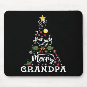Zeer vrolijke Gigi kerstboom ornament lichten Kers Muismat