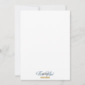 Zeer Vrolijke Kerst Classic Kaart met Schaatsen (Achterkant)