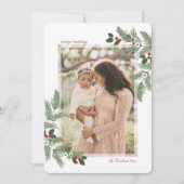 Zeer vrolijke kerstkaart kaart (Voorkant)