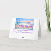 Zeer Vrolijke Kerstmis! Feestdagen Kaart (Achterkant)