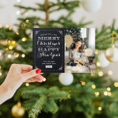 Zeer Vrolijke Kerstmis Magnetische Fotokaart