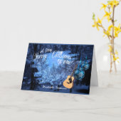 Zeer Vrolijke Kerstmis van Nashville Kaart (Gele Bloem)