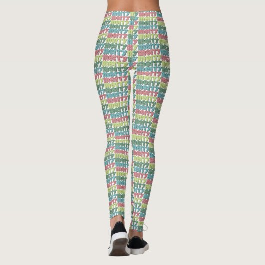 Zeer vrolijke Leggings (Achterkant)