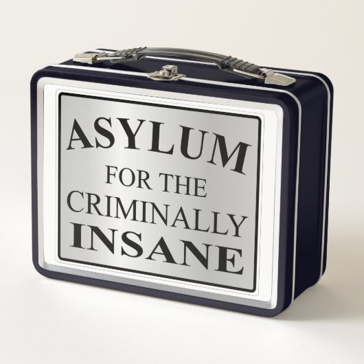 Zeer vun asiel voor crimineel zieke signalering (Voorkant)