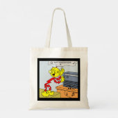 Zeer vun Reddy Kilowatt, dubbelzijdig Tote Bag (Achterkant)