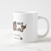 Zeer warme koffie grote koffiekop (Rechts)