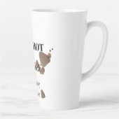 Zeer warme koffie latte mok (Rechts)