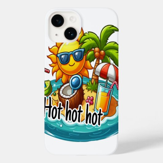 Zeer warme seizoen Case-Mate iPhone case (Achterkant)