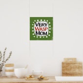 Zeer Wasp Mom Poster Wall Art (Keuken)