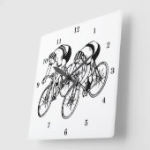 Zeer wollige fietskast vierkante klok (Hoek)