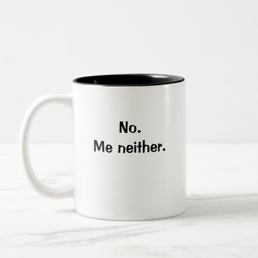 Zeer wrede en grappige boekhouder grap tweekleurige koffiemok (Links)