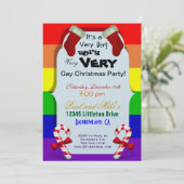 Zeer zeer zeer zeer zeer zeer kleine kerstfeest kaart (Staand voorkant)