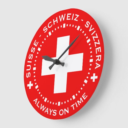 Zeer Zwitserse klok - Altijd op tijd (Hoek)