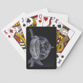 Zeeroofdier Schilderij van Alfred Fox Pokerkaarten (Achterkant)