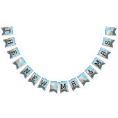 Zeescape Beach Wedding Blue Ocean Vlaggetjes (Alle)