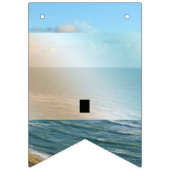 Zeescape Beach Wedding Blue Ocean Vlaggetjes (Eerste vlag)