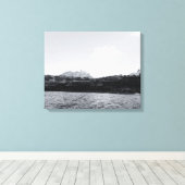 zeeschaal canvas afdruk (Insitu (Houten vloer))