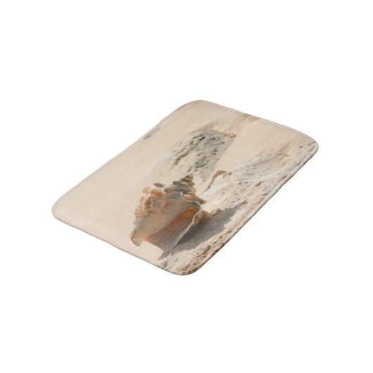 Zeeschalen aan de strand badmat (Gekanteld)