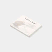Zeeschalen aan de strand post-it® notes (Schuin)