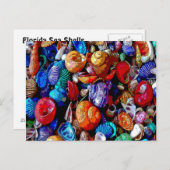 Zeeschalen Abstract 2009 Briefkaart (Voorkant / Achterkant)