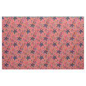 Zeeschalen levende koraalachtergrond stof (Yard (91,4 cm))