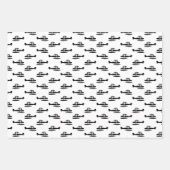  zeescheepvaartvliegtuigen DOUANEACHTERGRONDKLEUR Inpakpapier Vel (Voorkant)