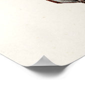  zeeschelp Aangepaste reg. Auger Shell Poster (Hoek)