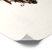 zeeschelp Aangepaste reg. Auger Shell Poster (Hoek)