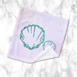Zeeschelp Baby Shower Washandje