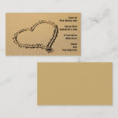 Zeeschelp | Beach Paradise Travel Agent Visitekaartje (Voorkant / Achterkant)