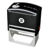 Zeeschelp en harten  zelfinktende stempel (Product)