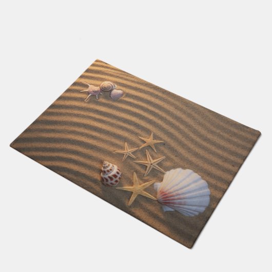 Zeeschelp en zeeduivel deurmat (Schuin)