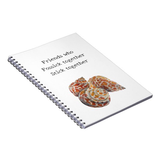 Zeeschelp/Fossickers Notitieboek (Rechterzijde)