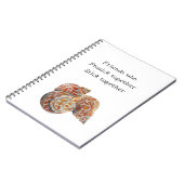 Zeeschelp/Fossickers Notitieboek (Linkerzijde)