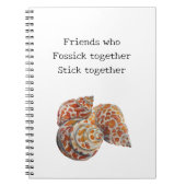 Zeeschelp/Fossickers Notitieboek (Voorkant)