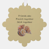 Zeeschelp/Fossickers Ornament Kaart (Voorkant)