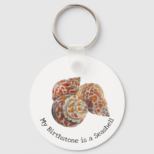 Zeeschelp/Fossickers Sleutelhanger (Voorkant)
