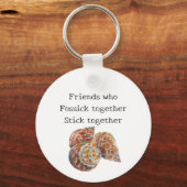 Zeeschelp/Fossickers Sleutelhanger (Achterkant)