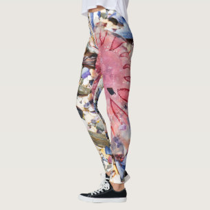 Zeeschelp Jellyfish Ocean Beach Uitzicht Leggings