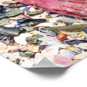 Zeeschelp Jellyfish Ocean Beach Uitzicht Poster (Hoek)